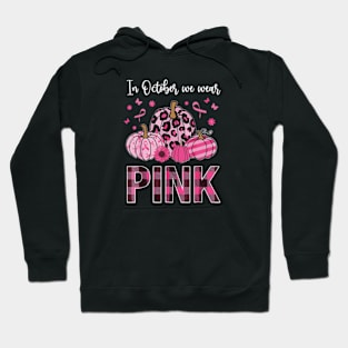 Wildly Pink: Leopard Print Breast Cancer Awareness Hoodie